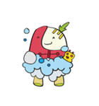 Cute Radish Sticker Set（個別スタンプ：33）