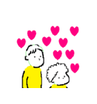 黄身兄弟。（個別スタンプ：2）