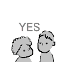 黄身兄弟。（個別スタンプ：23）