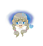 丸メガネちゃんとネコ（個別スタンプ：20）