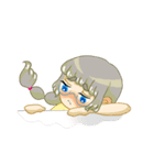 丸メガネちゃんとネコ（個別スタンプ：29）