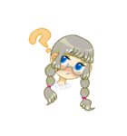 丸メガネちゃんとネコ（個別スタンプ：30）