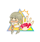 丸メガネちゃんとネコ（個別スタンプ：39）