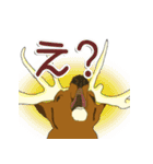 鹿だらけ（個別スタンプ：4）