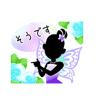 妖精とお花のさりげなく上品なスタンプ（個別スタンプ：26）