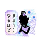 妖精とお花のさりげなく上品なスタンプ（個別スタンプ：28）