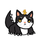 Daily lives of GuzillaMeow（個別スタンプ：3）