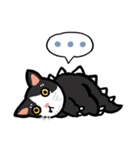 Daily lives of GuzillaMeow（個別スタンプ：11）
