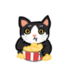 Daily lives of GuzillaMeow（個別スタンプ：21）