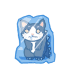 Daily lives of GuzillaMeow（個別スタンプ：24）