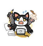 Daily lives of GuzillaMeow（個別スタンプ：33）