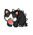 Daily lives of GuzillaMeow（個別スタンプ：36）