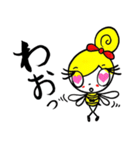 honey bee girl（個別スタンプ：11）