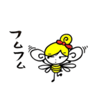 honey bee girl（個別スタンプ：18）