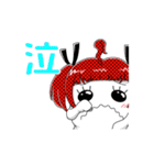 クレープキャラのストロベリークリーム（個別スタンプ：8）