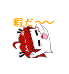 クレープキャラのストロベリークリーム（個別スタンプ：21）