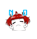 クレープキャラのストロベリークリーム（個別スタンプ：24）