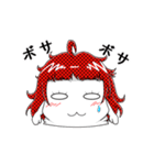 クレープキャラのストロベリークリーム（個別スタンプ：37）
