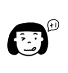 The Short bangs girl（個別スタンプ：2）