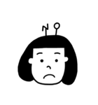 The Short bangs girl（個別スタンプ：4）
