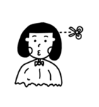 The Short bangs girl（個別スタンプ：14）