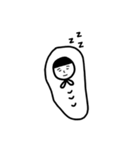 The Short bangs girl（個別スタンプ：16）
