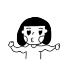 The Short bangs girl（個別スタンプ：21）