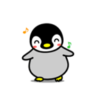 動く可愛い子ペンギン（個別スタンプ：10）