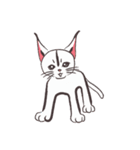 caracal cats（個別スタンプ：6）