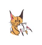 caracal cats（個別スタンプ：21）