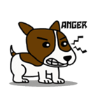 The bull terrier, Jen's diary（個別スタンプ：2）