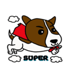 The bull terrier, Jen's diary（個別スタンプ：34）