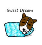 The bull terrier, Jen's diary（個別スタンプ：35）