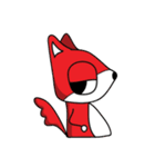 Dog Fox Love（個別スタンプ：5）