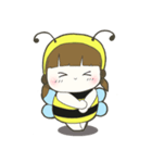 Haru little bee（個別スタンプ：6）