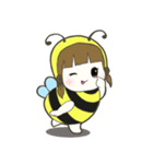 Haru little bee（個別スタンプ：9）