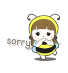 Haru little bee（個別スタンプ：16）