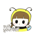 Haru little bee（個別スタンプ：22）