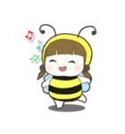 Haru little bee（個別スタンプ：25）