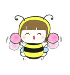 Haru little bee（個別スタンプ：26）