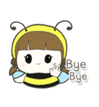 Haru little bee（個別スタンプ：40）