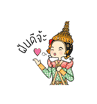 Ramakien Character: Phra Nang Yak Ling（個別スタンプ：18）