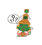 Ramakien Character: Phra Nang Yak Ling（個別スタンプ：29）