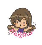 Sod-si, a girl in violet dress（個別スタンプ：20）