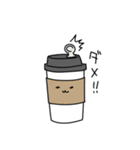 ゆるコーヒーでおしゃべり（個別スタンプ：4）