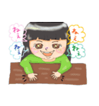 おもしろ幼児 女の子（個別スタンプ：39）