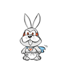 Baby Rabbit Superhero（個別スタンプ：1）