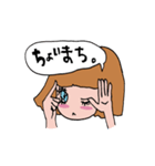 かわいい女の子達（個別スタンプ：15）