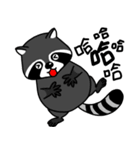 Fat raccoon（個別スタンプ：6）