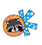 Fat raccoon（個別スタンプ：13）